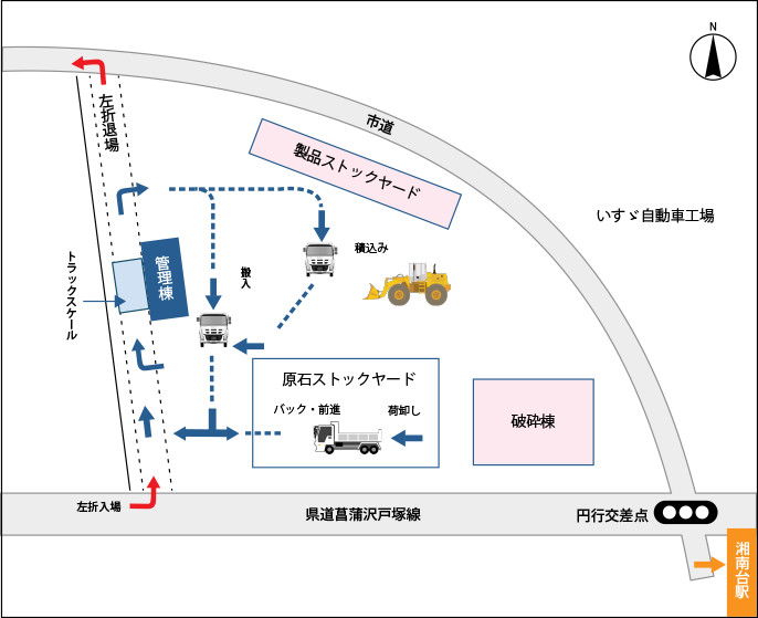 場所概要図